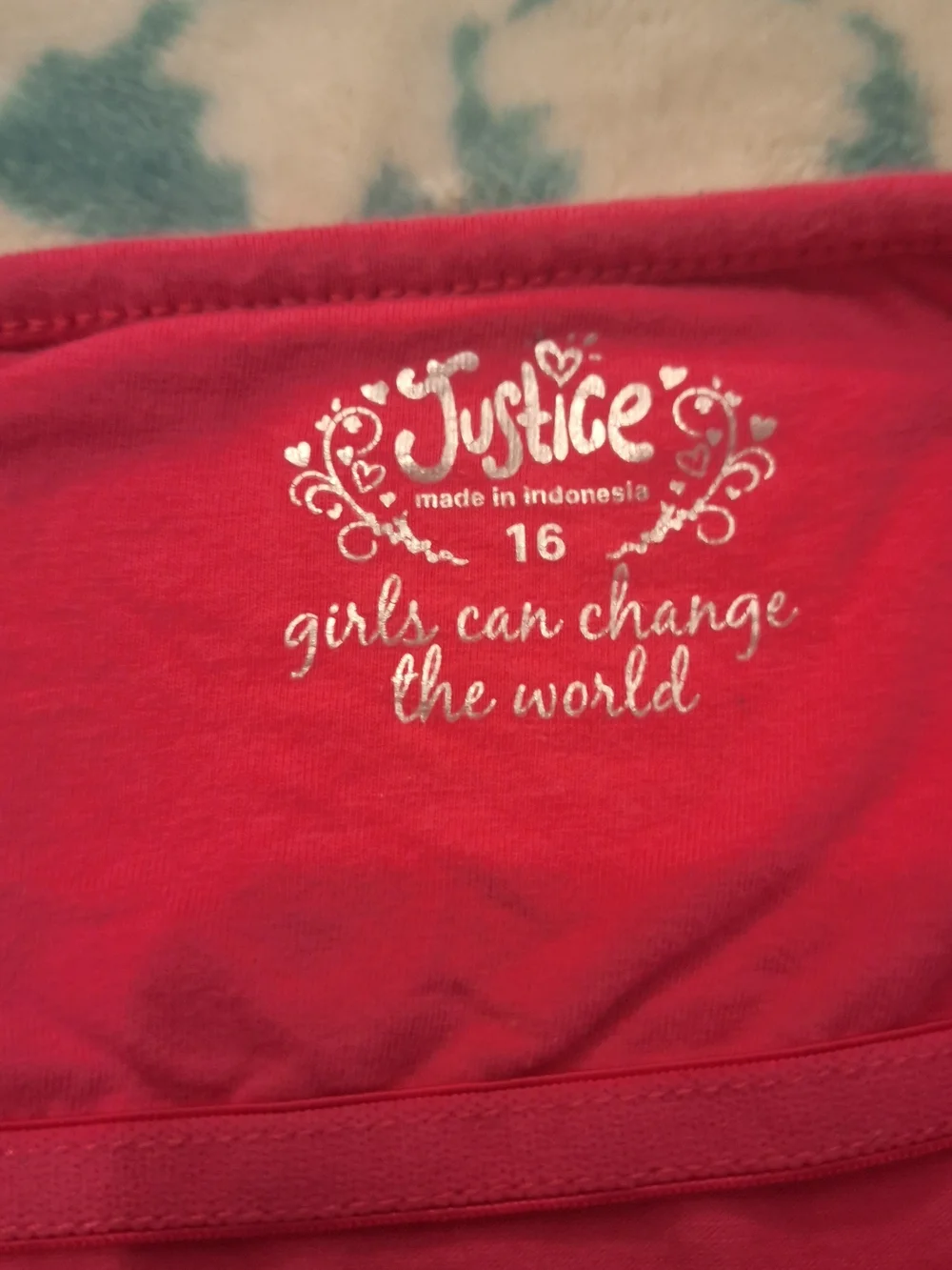 Girls Sparkle Cami Tank Top - Pink